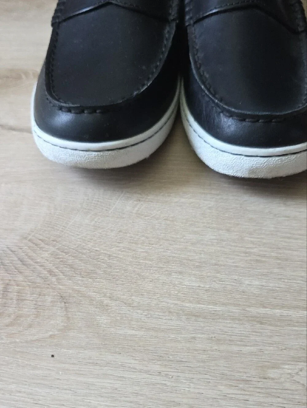 Cole Haan Men's Pinch Weekender Penny Loafers Black Leather Size 9.5M
